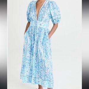 Poupette St Barth midi dress 💙